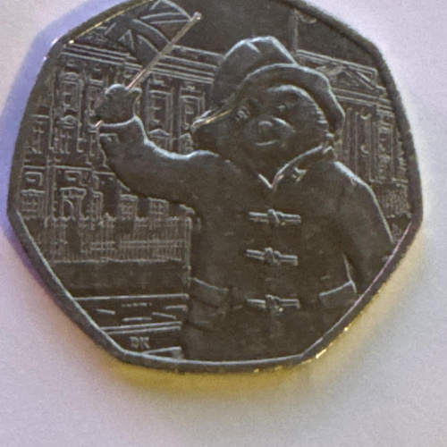 RARE 2018 Paddington Bear Buckingham Palace 50p Coin