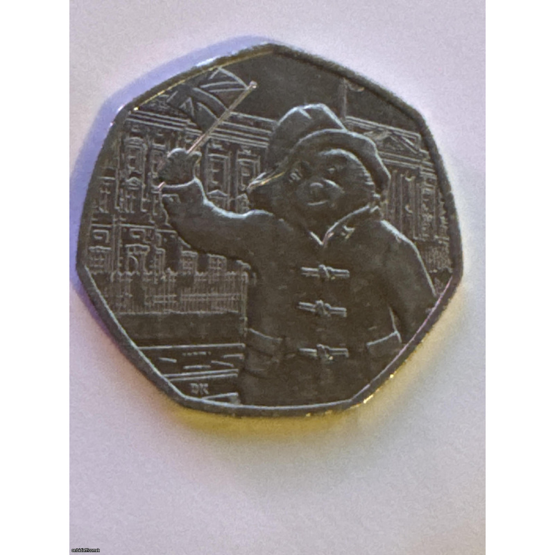 RARE 2018 Paddington Bear Buckingham Palace 50p Coin